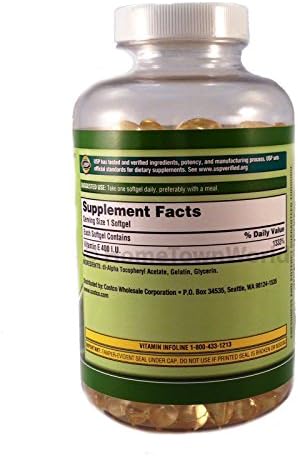 Vitamina E 400 IU 500 Softgels - Apoya un Sistema Inmunológico Saludable - imagen 2