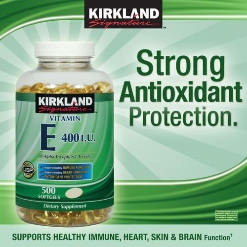 Vitamina E 400 IU 500 Softgels - Apoya un Sistema Inmunológico Saludable - imagen 3