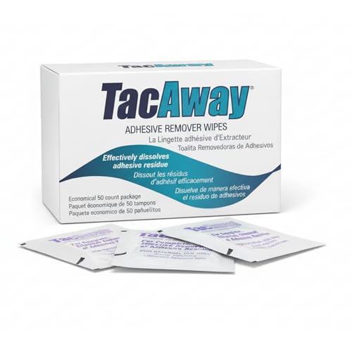 Toallitas Removedoras de Adhesivo Tacaway Torbot Trms408W, Sin Acetona, 50 por Caja - imagen 2