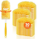 SetSail Paquete de 30 Recargas de Plumero para Swiffer con 1 Mango, Kit de Limpieza Desechable Multiusos 360 para Ventiladores, Persianas y Muebles - imagen 1