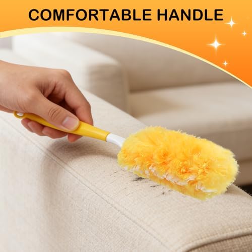 SetSail Paquete de 30 Recargas de Plumero para Swiffer con 1 Mango, Kit de Limpieza Desechable Multiusos 360 para Ventiladores, Persianas y Muebles - imagen 3