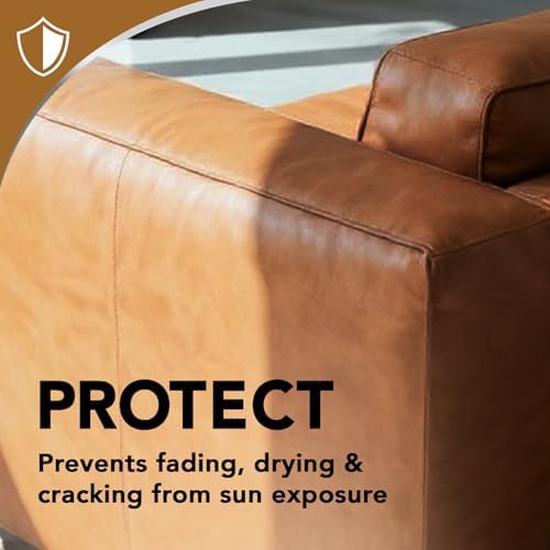 Limpiador y Acondicionador de Cuero Weiman para Muebles - Paquete de 2 de 12 Onzas - Protección Ultra Violeta para Evitar Grietas y Desvanecimiento - imagen 6