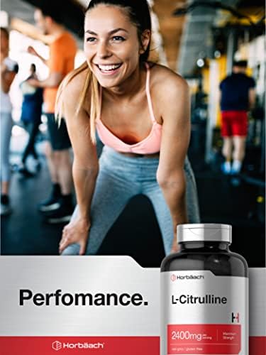 Suplemento de L-Citrulina Horbaach para Hombres y Mujeres | 2400 mg | 180 Cápsulas | Máxima Potencia y Forma Libre | Sin OGM, Libre de Gluten - imagen 6