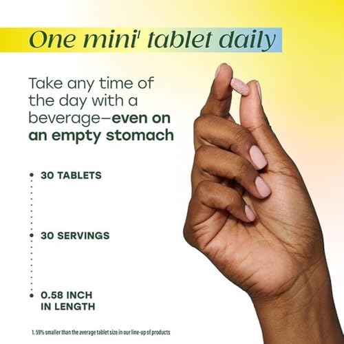 MegaFood Suplemento Vegano de Vitamina B12 con B6 y Ácido Fólico para Hombres y Mujeres - 30 Mini Tabletas para Energía Celular y Salud Cardiovascular - imagen 5