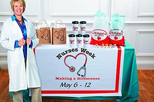 Bolsas de Regalo para Enfermeras Fun Express - Paquete de 12 Bolsas de Papel Kraft Medianas para Agradecimientos a Trabajadores de la Salud | 6.5x9 - imagen 5