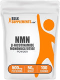 BulkSupplements.com Nicotinamida Mononucleótido (NMN) - Suplemento de NAD - Polvo de NMN - 50 Gramos (1.8 oz) - imagen 1