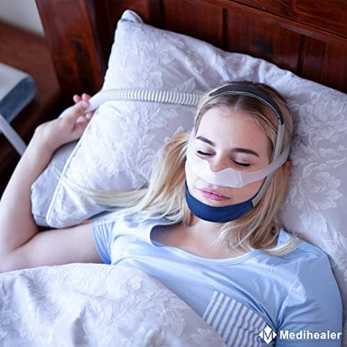2 Paquetes de Correas para la Barbilla - Correa Antisnoring para Hombres y Mujeres, Reduce Pérdida de Aire, Alivio Instantáneo del Ronquido, Gran - imagen 6