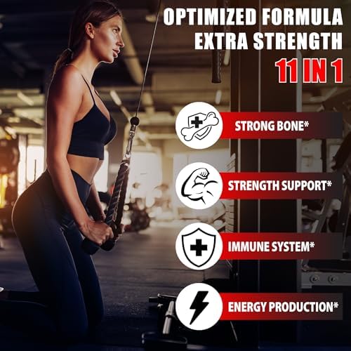Suplemento de Testosterona Agobi para Hombres - 11 Hierbas: Ashwagandha, Tribulus, Ginseng y Más - 60 Cápsulas para 1 Mes - imagen 3