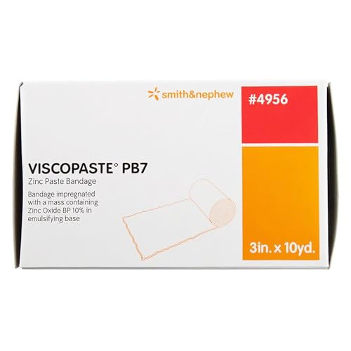 Venda de Vendaje Impregnado con Zinc Smith & Nephew Viscopaste PB7 3 x 10 Yd Roll Tejido Abierto 4956 1 EA - imagen 3