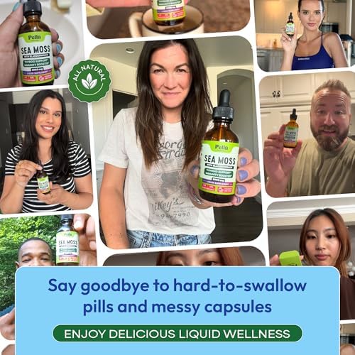 Pella Nutrition Gotas de Musgo Marino con Bladderwrack – Absorción 4X Más Rápida que Gel, Gomas y Cápsulas – Suplemento Digestivo e Inmunológico - imagen 7