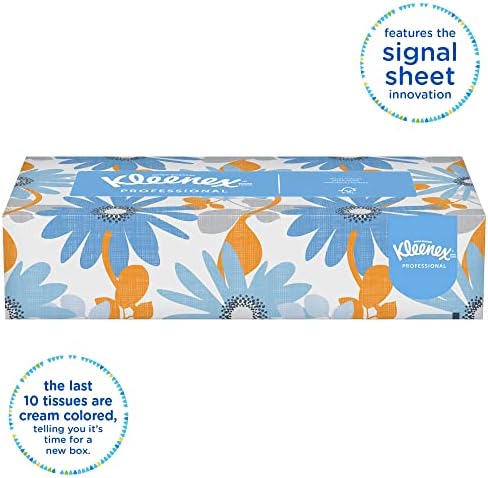 Kleenex® Paquete de 5 Cajas de 100 Papeletas de Papel Facial de 2 Capas - imagen 3