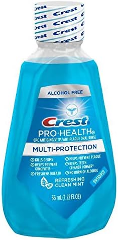 Enjuague Bucal Crest Pro-Health Clean Mint Multi-Protección, Tamaño de Viaje 1.2 oz (36 ml) - Paquete de 12 - imagen 3