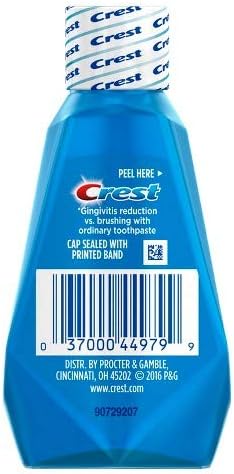 Enjuague Bucal Crest Pro-Health Clean Mint Multi-Protección, Tamaño de Viaje 1.2 oz (36 ml) - Paquete de 12 - imagen 4