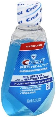 Enjuague Bucal Crest Pro-Health Clean Mint Multi-Protección, Tamaño de Viaje 1.2 oz (36 ml) - Paquete de 12 - imagen 5