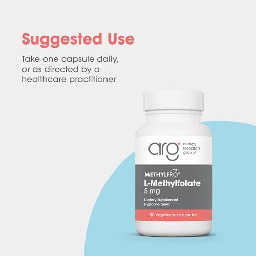 L-Metilfolato MethylPro 5 mg - Suplemento de Folato Metilado para Hombres y Mujeres, Vitamina B9 (5-MTHF) para Salud Cerebral - 30 Cápsulas - imagen 4