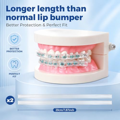 Funda B Rush® Comfort para Brackets - Bumper Labial Ortodóntico, Protector Bucal para Brackets, Alternativa a Cera - Protector Labial Dental - imagen 3