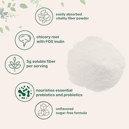 Micro Ingredients Polvo de Fibra Prebiótica Vitality, 1lb | Mezcla Fácil para la Salud Digestiva y del Intestino | Suplemento de Fibra Soluble para - imagen 3