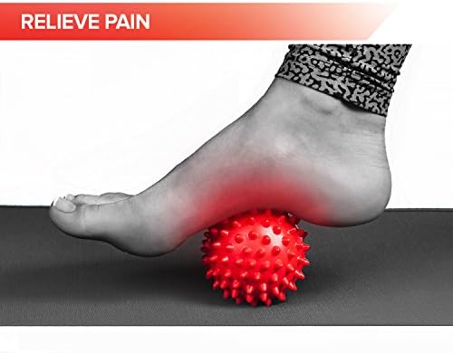 Pelotas de Masaje Espinosas OCTOROX para Pies, Espalda, Manos y Músculos - Rodillos Masajeadores Firmes, Medios y Suaves de 3 Pulgadas para Fascitis - imagen 3