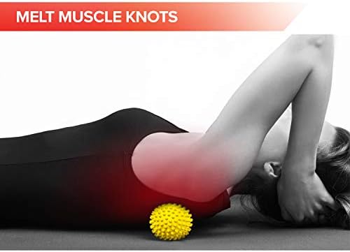 Pelotas de Masaje Espinosas OCTOROX para Pies, Espalda, Manos y Músculos - Rodillos Masajeadores Firmes, Medios y Suaves de 3 Pulgadas para Fascitis - imagen 5
