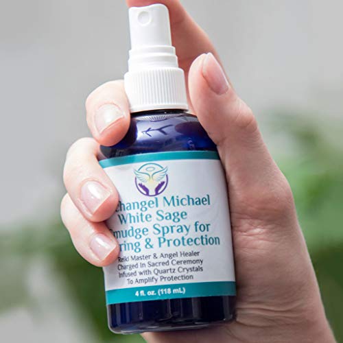 Spray de Salvia Blanca Heal the Masses: Spray para Limpiar y Proteger - Spray de Smudging Sin Humo Infundido con Cristales de Cuarzo - Mist para - imagen 6