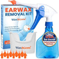 Kit de Remoción de Cerumen WaxBGone® – Kit de Limpieza de Oídos, Material Médico, Seguro para Tímpanos Delicados – Incluye 10 Puntas Irrigadoras - imagen 1