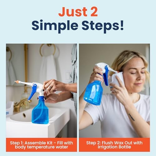 Kit de Remoción de Cerumen WaxBGone® – Kit de Limpieza de Oídos, Material Médico, Seguro para Tímpanos Delicados – Incluye 10 Puntas Irrigadoras - imagen 5