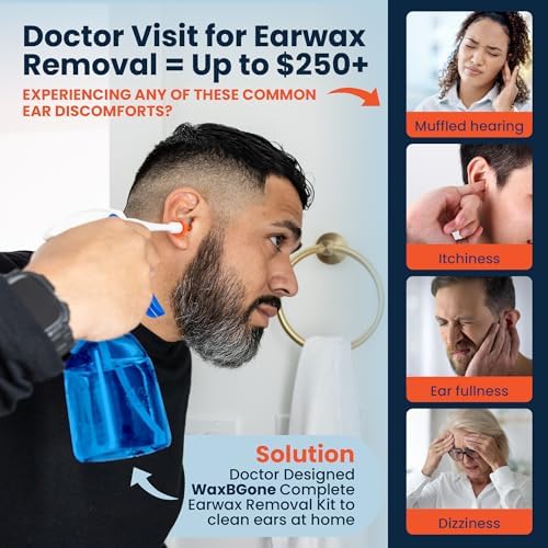 Kit de Remoción de Cerumen WaxBGone® – Kit de Limpieza de Oídos, Material Médico, Seguro para Tímpanos Delicados – Incluye 10 Puntas Irrigadoras - imagen 7