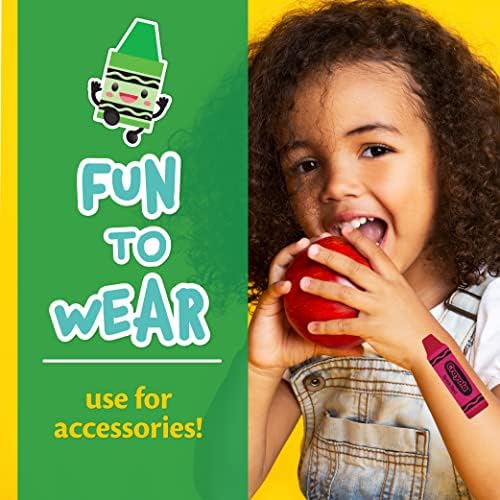 Curitas en Forma de Crayola para Niños, 100 Pzas | Ideales para Cumpleaños, Fiestas, Regalos Sorpresa y Más | Curitas Adhesivas para Cortes, Raspones - imagen 4