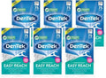 DenTek Hilo Dental Completo Easy Reach, Con recubrimiento de flúor avanzado, Sabor a enjuague bucal, 75 piezas (Paquete de 6) - imagen 1