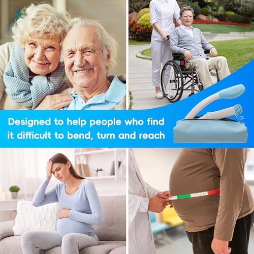 Ayuda para el Baño Wefaner, Varita de Limpieza Plegable de 15.6 para Personas con Movilidad Limitada, Ancianos y Embarazadas - imagen 6