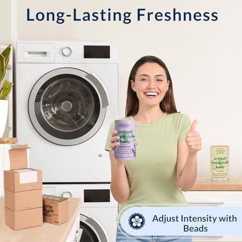 Freelivity Perlas Aromatizantes para Lavado – Aroma Lavanda, Suavizante de Tela 24 oz – Dura Hasta 70 Lavados – Ecológico y Seguro para Bebés y Niños - imagen 4
