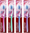 Cepillo de Dientes Colgate Wave Gum Comfort, Cabezal Compacto Ultra Suave, Colores Variados, Paquete de 4 - imagen 1