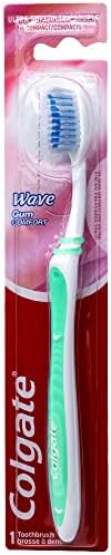 Cepillo de Dientes Colgate Wave Gum Comfort, Cabezal Compacto Ultra Suave, Colores Variados, Paquete de 4 - imagen 3