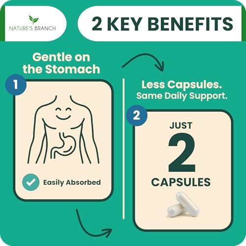 Magnesio Taurato 400mg | Alta Absorción | 200 Cápsulas para Sueño, Salud Cardiaca, Calma y Articulaciones | Suplemento Extra Fuerte para Hombres y - imagen 4