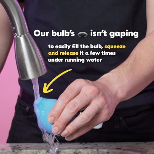 Bulbo Enema Bottom’s Digest de 3.0 oz | Douche con Punta Blanca de 6 cm, Fácil de Limpiar para Hombres y Mujeres - imagen 3