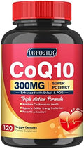 Quinovit CoQ10 300mg con PQQ y Shilajit - Potente antioxidante para la salud del corazón y cerebro - Alta absorción con Bioperine - 120 cápsulas - imagen 1