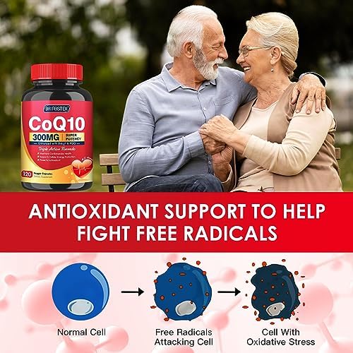 Quinovit CoQ10 300mg con PQQ y Shilajit - Potente antioxidante para la salud del corazón y cerebro - Alta absorción con Bioperine - 120 cápsulas - imagen 6