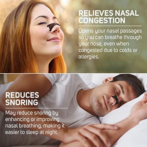 Tiras Nasales Clear Passage Extra Fuerte 50 Pzas, Dilatadores Nasales para Hombres y Mujeres, Anti Ronquidos, Alivio Instantáneo de Congestión, - imagen 5