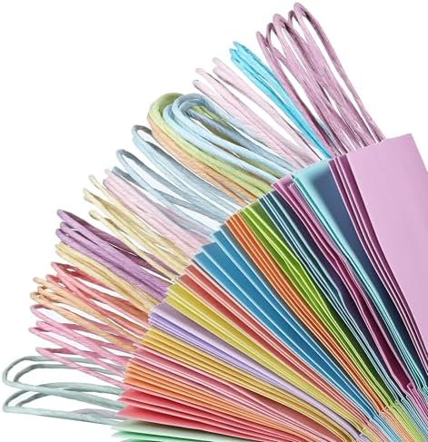 Bolsas de Papel con Asas Mr. Pen, Paquete de 32, 21 x 15 x 8 cm, Bolsas Pastel para Regalos, Bodas, Baby Showers, Cumpleaños y Más - imagen 8