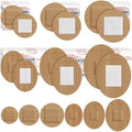 Geiserailie 120 Pzs de Banditas Redondas Ovaladas para la Cara, Adhesivas y Transpirables, 6 Tamaños, Protección para Heridas Pequeñas - imagen 1