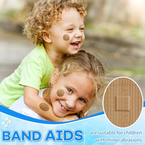 Geiserailie 120 Pzs de Banditas Redondas Ovaladas para la Cara, Adhesivas y Transpirables, 6 Tamaños, Protección para Heridas Pequeñas - imagen 6