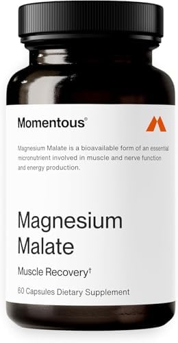 Momentous Magnesio Malato - Certificado NSF para Deporte - Suministro de 30 Días - 60 Cápsulas - imagen 1