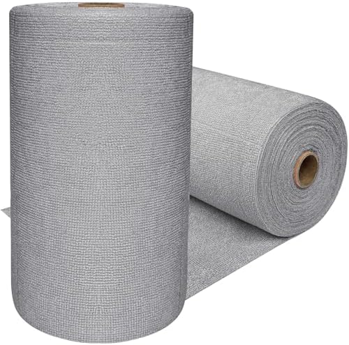 Rollo de 75 Paños de Microfibra OJYUDD, Toallas Reutilizables Desgarrables, Trapos Lavables Ultra Absorbentes para Casa, Auto, Vidrio, Garaje, Cocina - imagen 1