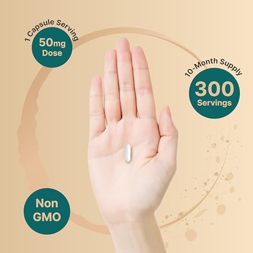 NatureBell DHEA 50mg para Hombres y Mujeres, 300 Cápsulas | Micronizado para Mejor Absorción | Fuente Vegetal | Apoya Energía, Metabolismo y - imagen 4