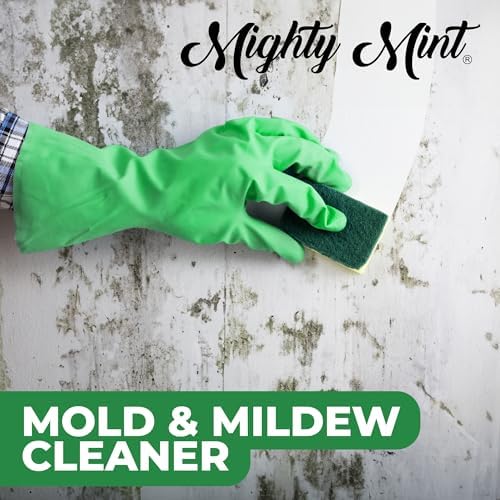 Spray Quitamanchas de Moho y Hongos Mighty Mint, Limpieza Rápida para Baño, Cocina, Agua Dura, Exterior, Aroma Natural a Menta, 16oz - imagen 4