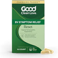 Good Clean Love Reset Suplemento Homeopático Vaginal, Tratamiento para Vaginosis Bacteriana, Alivia Picazón e Irritación, Cuidado Femenino, 10 - imagen 1