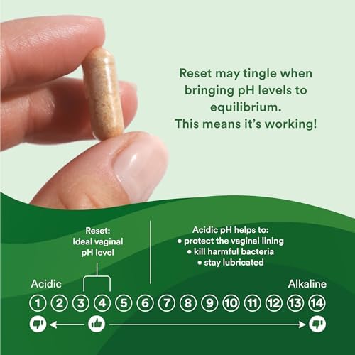 Good Clean Love Reset Suplemento Homeopático Vaginal, Tratamiento para Vaginosis Bacteriana, Alivia Picazón e Irritación, Cuidado Femenino, 10 - imagen 6