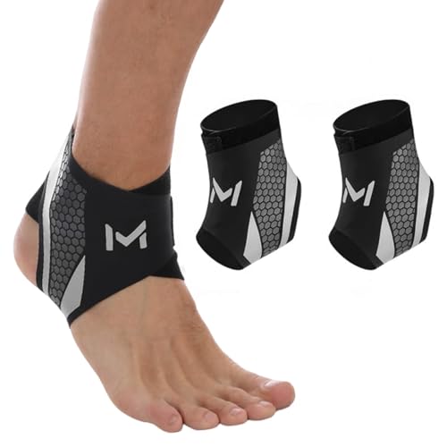 Faja de Tobillo Ajustable 2 Piezas para Hombre y Mujer, Estabilizador Figura-8 con Correas para Baloncesto, Voleibol y Correr, Alivio de Esguince y - imagen 1