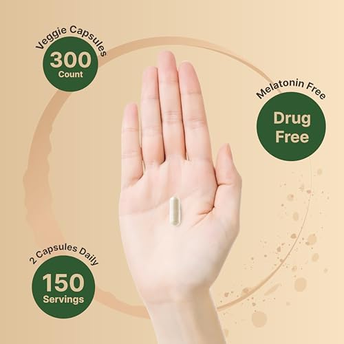 NatureBell Raíz de Valeriana para Dormir, 300 Cápsulas Vegetales con Magnesio, Manzanilla, Pasiflora, Melisa, Ashwagandha y Más – Suplemento para - imagen 4