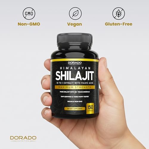 Cápsulas de Shilajit con 85+ Minerales Traza (Suministro de 75 Días, 1000mg por Porción) Shilajit Himalayo para Hombres y Mujeres con Ácido Fúlvico - - imagen 7